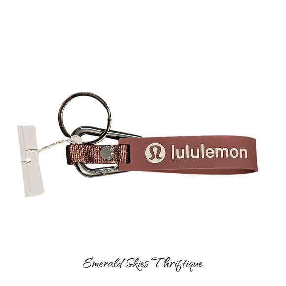 lululemon athletica Accessories - Lululemon silicone keychain, spiced chai, nwt. Free shipping